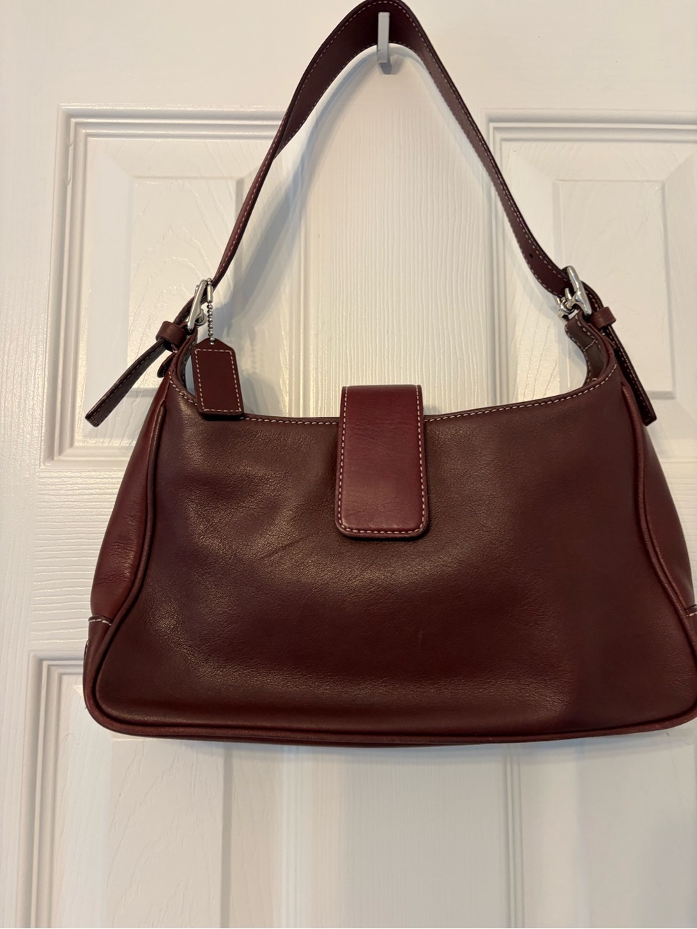 Coach vintage Hampton leather handbag